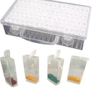 64 Lattices Adjustable Plastic Storage Box Storage Box Box For Jewelry DiamoI7V4