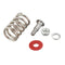 Chrome Zinc Alloy Vibrato Bridge Tremolo System Arm Whammy Bar with Nut Spr