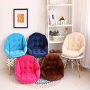 Shape Design Seat Cushion All-Round Soft Chair Pad Pillow-Coffee