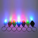 5Pcs Flashlight Keychain Mini LED White Light Torch KeyringFlash Color Kit