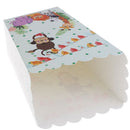 6pcs/lot Safari Animals Popcorn Box Candy Case for Kids Birthday Party Dec JR