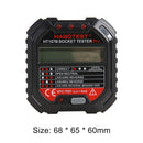 HT107 Socket Tester Pro Voltage Test Socket Detector GFCI Outlet Tester US