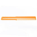 Hairdressing Carbon Anti-static Comb Wide Tooth Hair Clipper Comb (Orange) A