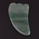 Natural Jade Guasha Board Chinese Traditional Scraping Massage Tool