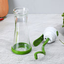 Portable Plastic Manual Mixing Stirring Bottle Juice Coffee Drinks Tea 300ml