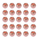 25 Pieces Anodized Fly Tying Bead Tungsten Bead Fly Tying Material Copper