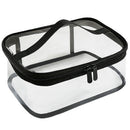 4Pcs Waterproof Transparent Pvc Bath Cosmetic Bag Women Make Up Case Travel
