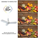 45W Led Bulb Smd2835 228Leds Super Bright Foldable Fan Blade Angle Adjustab