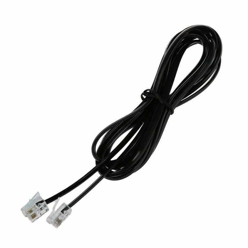RJ11 6P4C Telephone Cable Cord ADSL Modem 2 Meters T3I3