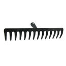 14 Teeth Leaf Claws Grabber Scoop Hand Replacement Parts, Black Gardening Tool