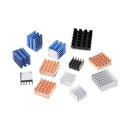 12Pcs/Set Heat Sink Aluminum Copper Radiator Cooler Kit For Raspberry Pi 2 / 3