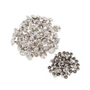 100pcs Rhinestone Rivets Studs Buttons for Leather Crafts Bag Bracelet Decor