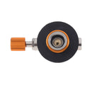 Gas stove valve flat cylinder switching charging inflatable valve adapter~