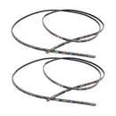 Practical 2Pcs Purfling Strips DIY for Guitar Ukulele Decorative Part