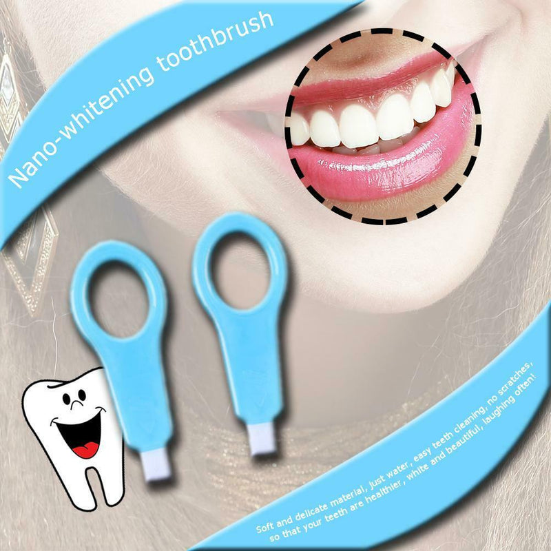 7pcs/Set Blue Cleaning Kit Teeth Whitening Polisher Stain Remover Tool A