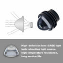 2 Car Lens Fog Eye Lamp Modified Fish Fog Lamp Eagle Eagle Eye + Daytime Ru