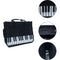 Piano Keys Wear Resistant Shoulder Bag Oxford Cloth Music Capacity Student