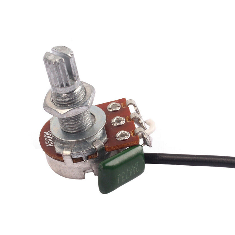 1 Set Single Coil Pickup Wiring Harness for 4 String Cigar Box Guitar Parts