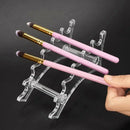 Acrylic 6-Slots Display Stand, Eyebrow Fountain Pen Pencil Jewelry Makeup B