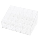 Clear Acrylic Cosmetic Makeup 24 Slot Lipstick Rack Holder Stand Organizer
