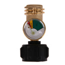 Propane Tank Gauge Gas Grill BBQ Pressure Meter Indicator Fuel Brass