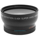 0.45x 52mm Super Wide Angle Macro Lens for Nikon 18-55mm 55-200mm 50mm