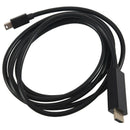 1.8m Mini Display Port DP Male to HDMI Male Cable Adapter for Macbook Air P
