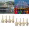 1/2 inch Fountain Nozzle Sprinkler Water Spray Head Straight Shape Brass, Pack