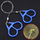 Survival Gear Camping Emergency Ring Scroll Hiking Travel Outdoor Chain Wire Saw