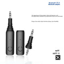 Car Bluetooth 5.0 Transmitter Receiver Handsfree 3.5mm Audio Wireless Adapter
