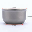 Portable Titanium Teacup Camping Picnic Wine Coffee Mug Outdoor Mini Ware Cup