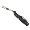 Mini Pocket Bag Suspension Clip Stainless Steel with Key Chain Carabiner