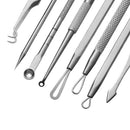 Professional Black head Remover Tool Kit Stainless Steel Blackhead Acne Com