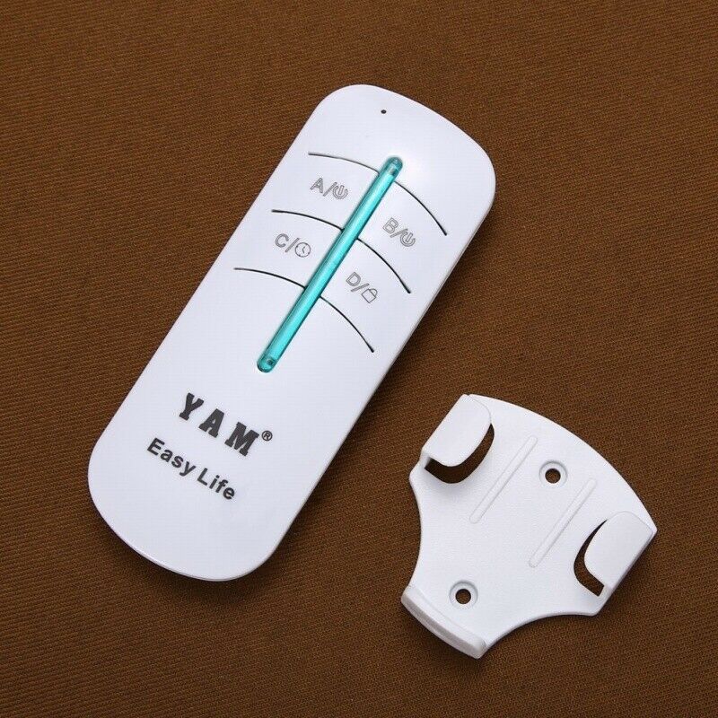 1 Way Port 200V-240V Light Digital Wireless Wall Remote Control Switch L6A1