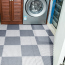 Pack Of 6 Non-skid Bathtub Mat Splicing Hollow Tiles Carpet Kitchen Bathroom