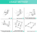 Laptop stand foldable and portable laptop stand portable tablet stand portable