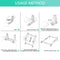 Laptop stand foldable and portable laptop stand portable tablet stand portable