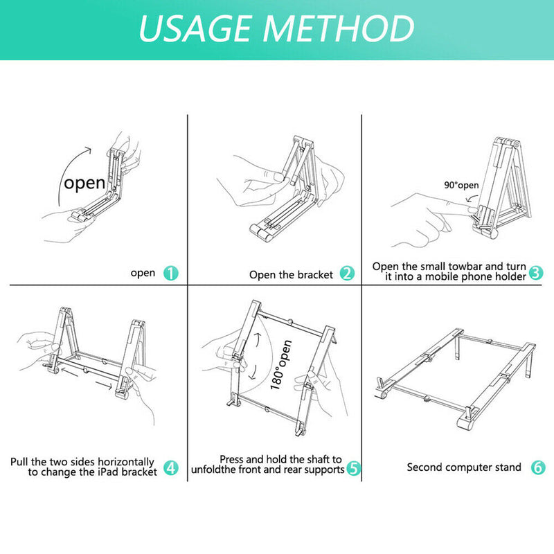 Laptop stand foldable and portable laptop stand portable tablet stand portable