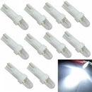 10x T5 12V LED White Car Wedge Dashboard DASH Gauge Instrument LED Bulb Light H7