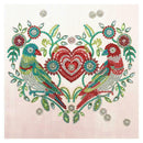5D DIY Special Shaped Diamond Painting Heart Cross Stitch Mosaic Craft Kits