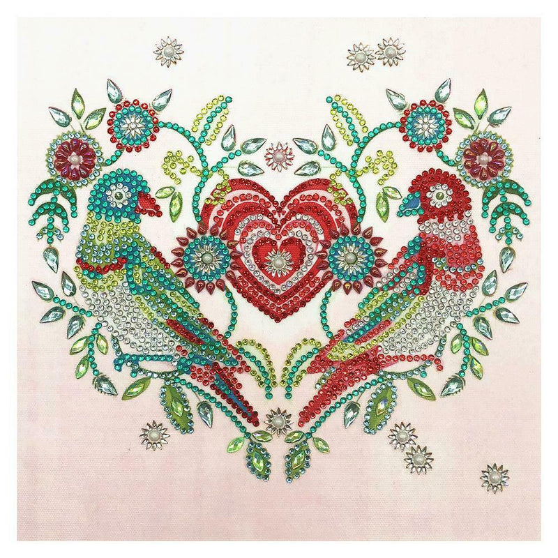 5D DIY Special Shaped Diamond Painting Heart Cross Stitch Mosaic Craft Kits