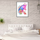 5D DIY Full Drill Diamond Painting Horse Cross Stitch Mosaic Kit (LD096)