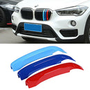 ABS Cars Parts Front Grille Grill  Molding Cover Trim For BMW X1 2016-2018