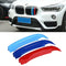 ABS Cars Parts Front Grille Grill  Molding Cover Trim For BMW X1 2016-2018