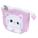 canvas Cartoon Cute Cat Telescopic Pencil Pouch Bag Stationery Pen Case Box