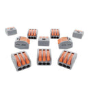 222-413(Pct213)10Pcs/Box Gray Mini Fast Connector Push-In Conductor,Wire Co