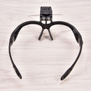 2 LED Head-Light Headband Magnifier Headset Magnifying Glass Loupe with 5x Lens~