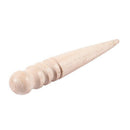 Wide slot narrow head polished cut round stick