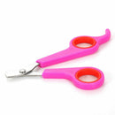 Nail Scissors Pliers Small Pets Dog Cat Claw Grooming pink