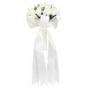 1x Artificial Rose Bouquet for Wedding Bridal Bridesmaid Flower Girls